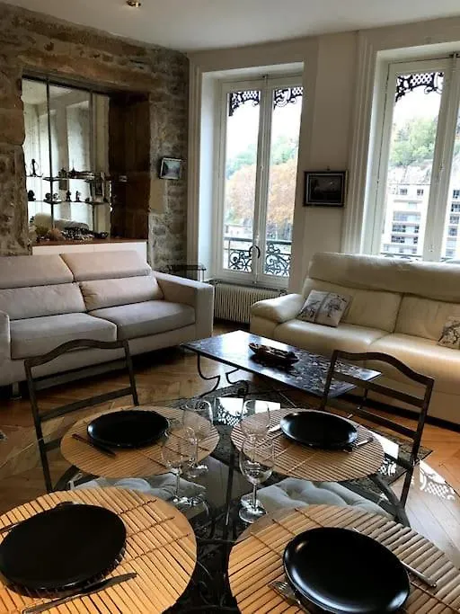 Apartmán Vue Sur L'Eau Lyon Francie